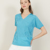 Fil Lumière V-neck T-shirt - Amy