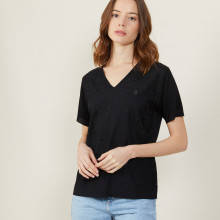 Fil Lumière V-neck T-shirt - Amy