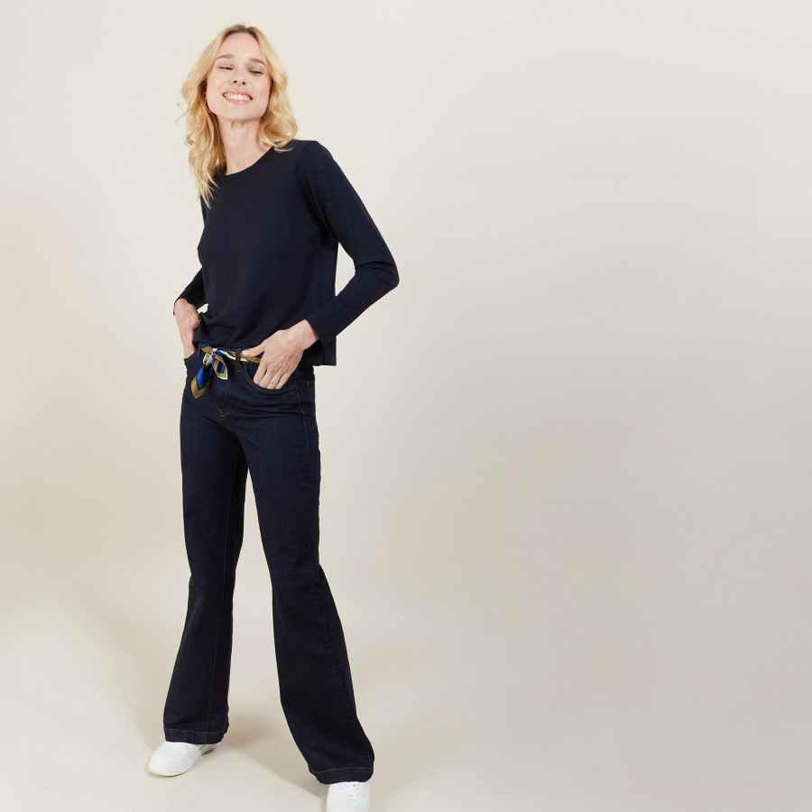 Pull ras du cou en laine - Bourse