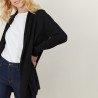 Gilet en laine et viscose - Agatha 6114 Récif - 81 Gris pale