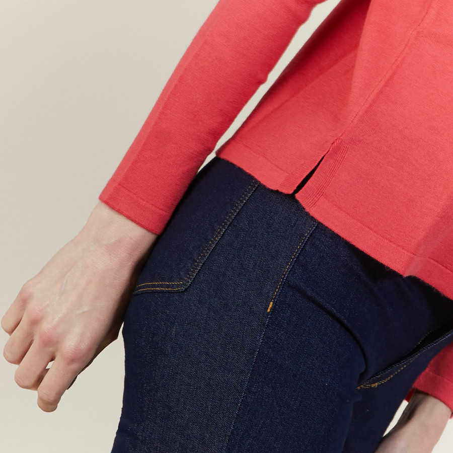 Pull court en laine mérinos - Les Halles