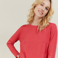 Cropped merino wool sweater - Les Halles