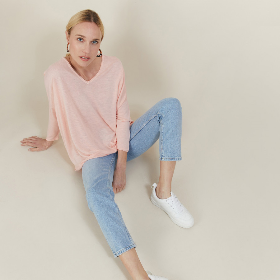 Flamed linen T-shirt - Balou