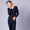 V collar cashmere jumper - Eniva