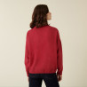 Loose-fit recycled cashmere sweater with pockets - Davina
