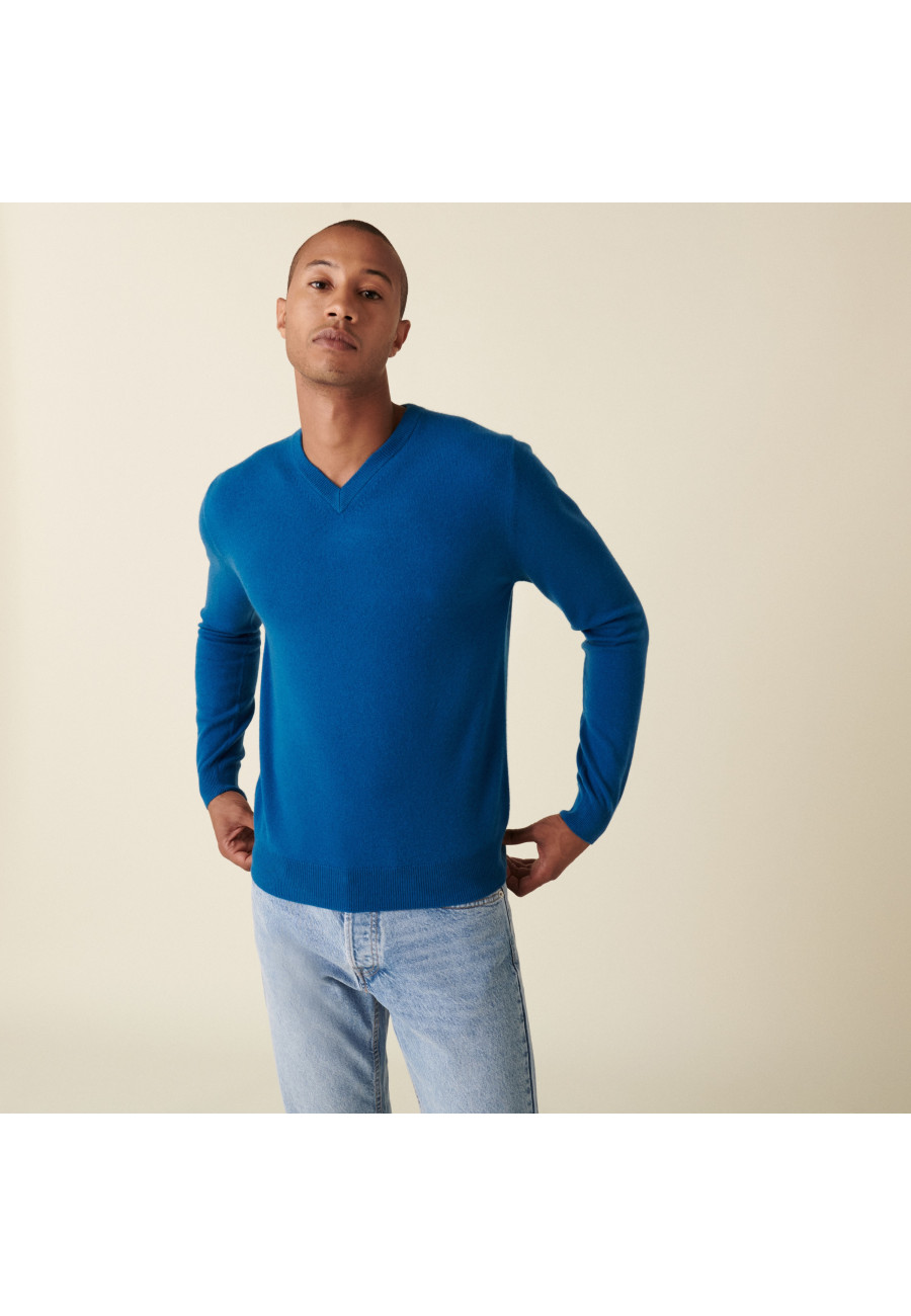 Cashmere V-neck sweater - Evann