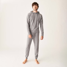 Jogger à poches en cachemire - Barry 7411 volute - 09 Gris moyen