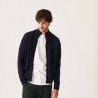 Gilet en cachemire boutonné à poches - Erwan 7440 marine - 05 Bleu marine