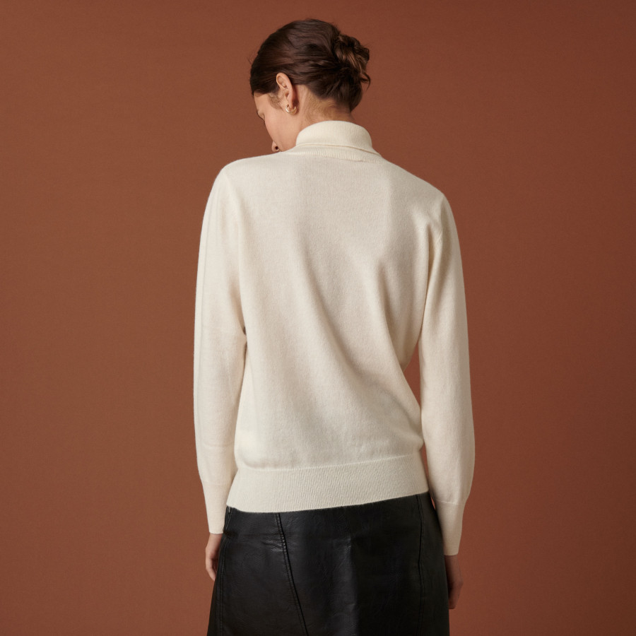 Cashmere turtleneck sweater - Anabelle
