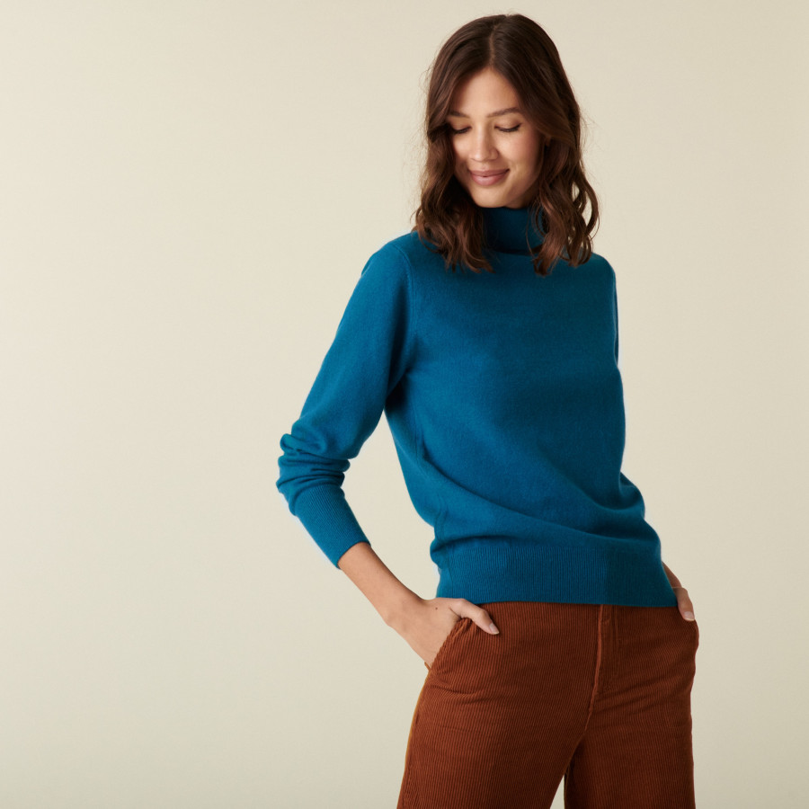 Cashmere turtleneck sweater - Anabelle