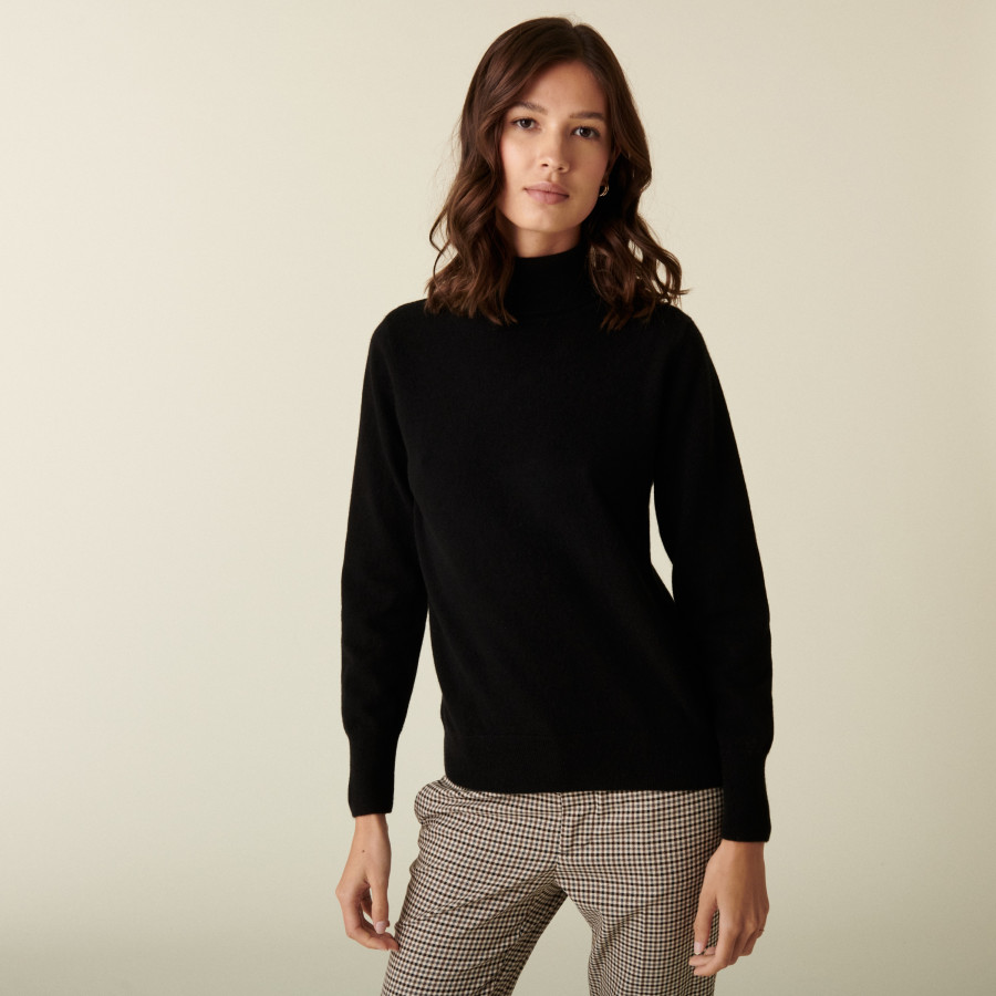 Cashmere turtleneck sweater - Anabelle