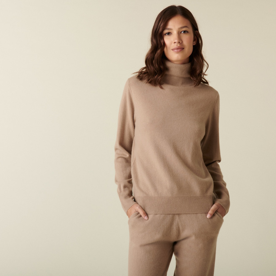 Cashmere turtleneck sweater - Anabelle