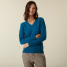 V-neck cashmere sweater - Abel