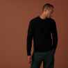 Pull col rond en cachemire - Evain 7410 noir - 01 Noir