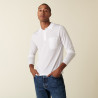 Long sleeves shirt made of fil lumière Boris