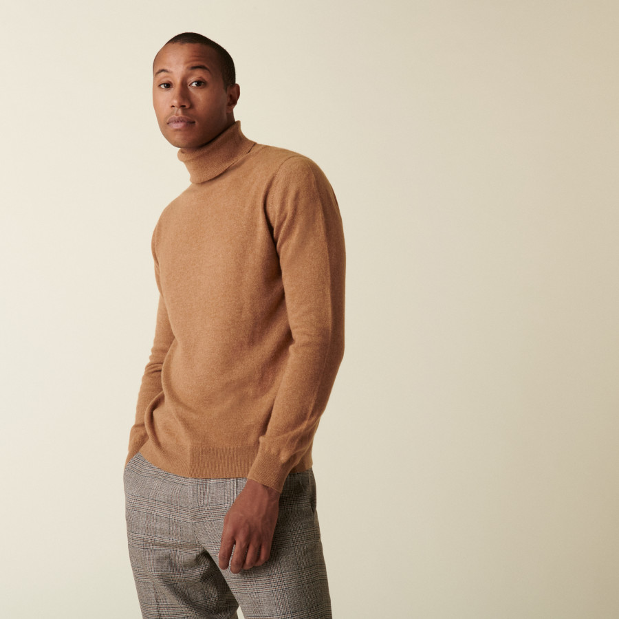Cashmere turtleneck sweater - Eduardo