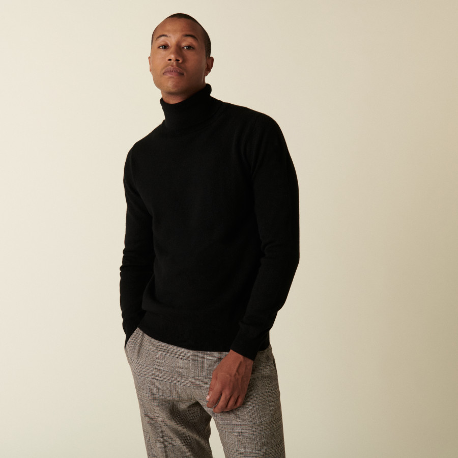 Cashmere turtleneck sweater - Eduardo