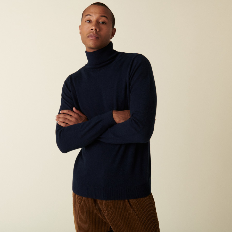 Cashmere turtleneck sweater - Eduardo