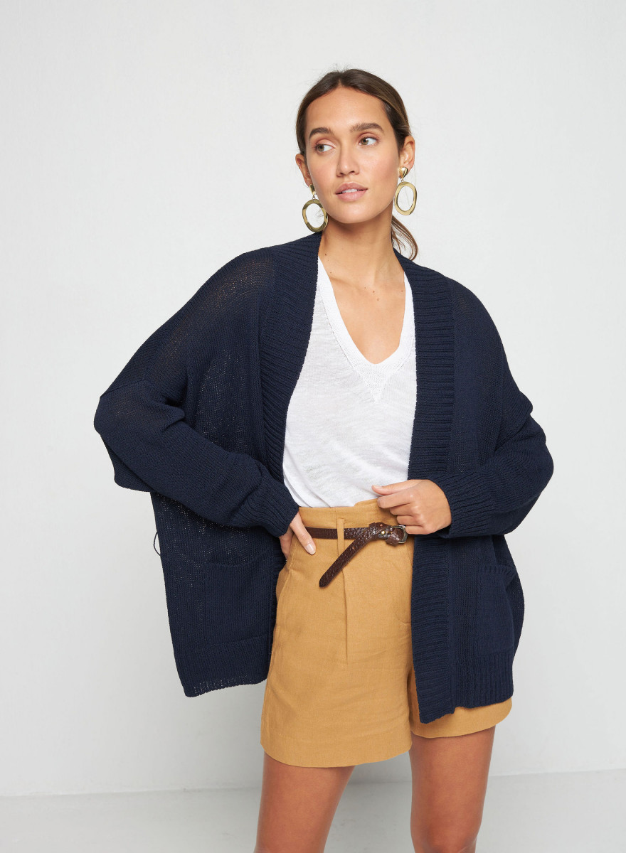 Gilet à poches en Corallo - Tendresse