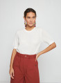 T-shirt round neck in organic cotton - Sidonie