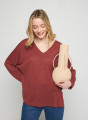 Loose-fit slub linen T-shirt - Balou
