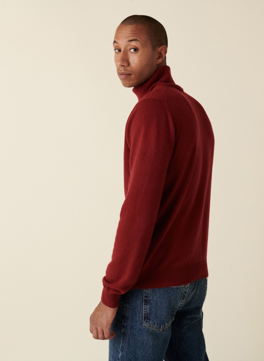 Cashmere turtleneck sweater - Eduardo