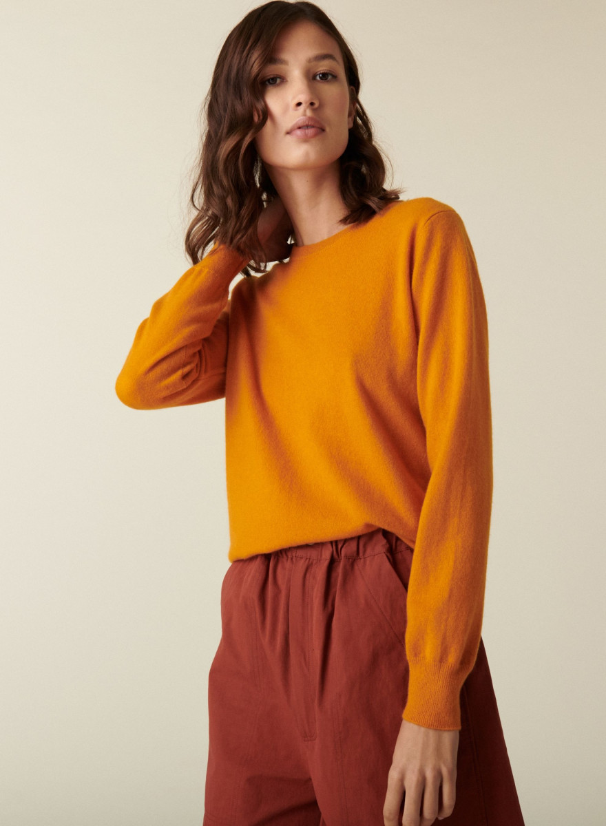 Cashmere round neck sweater - Abeline