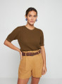 T-shirt round neck in organic cotton - Sidonie