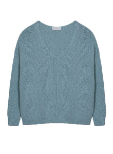 Loose cotton and linen jumper - Thalie