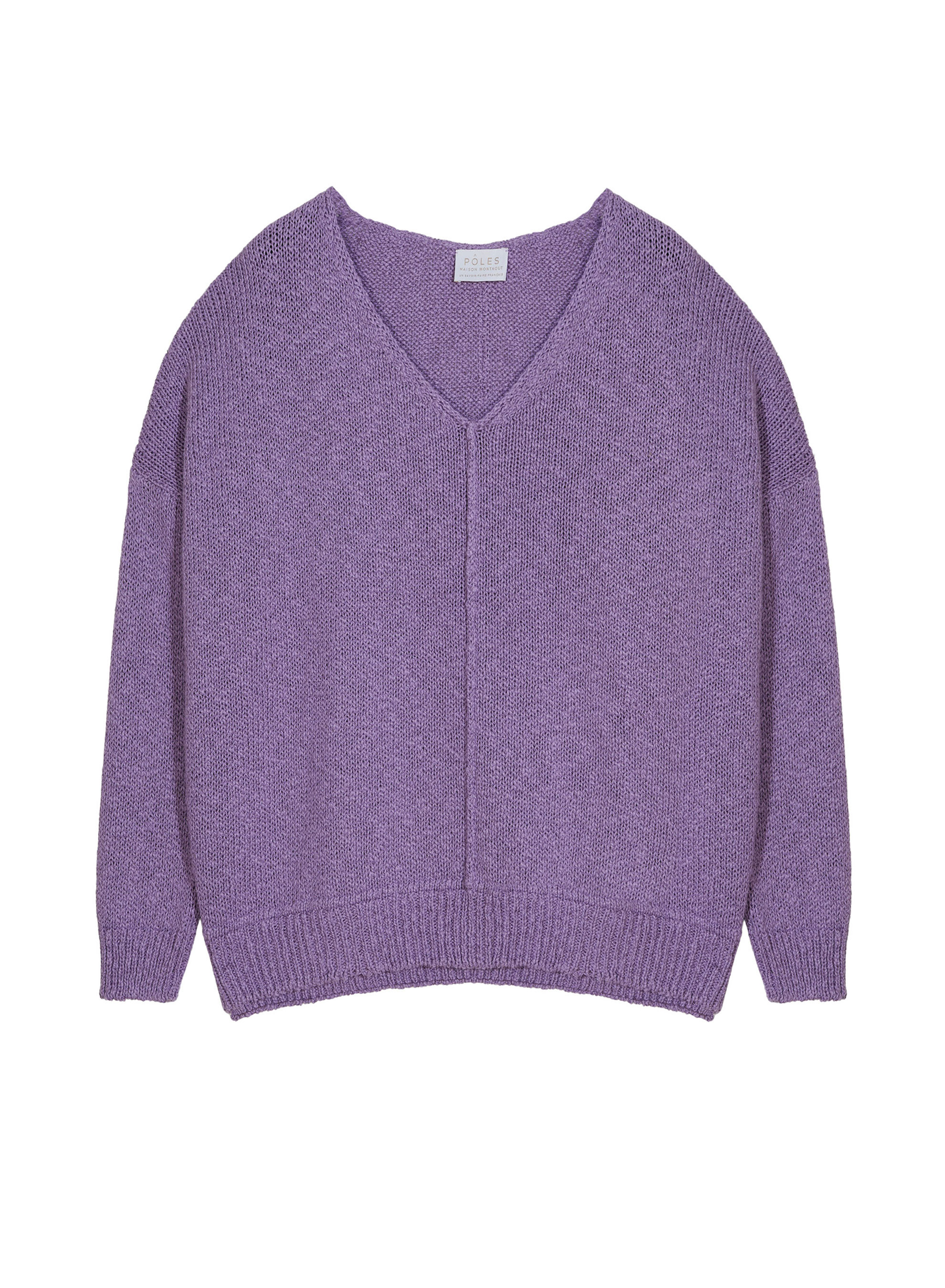 Pull ample coton et lin - Thalie  7644 lagon - 04 Bleu clair