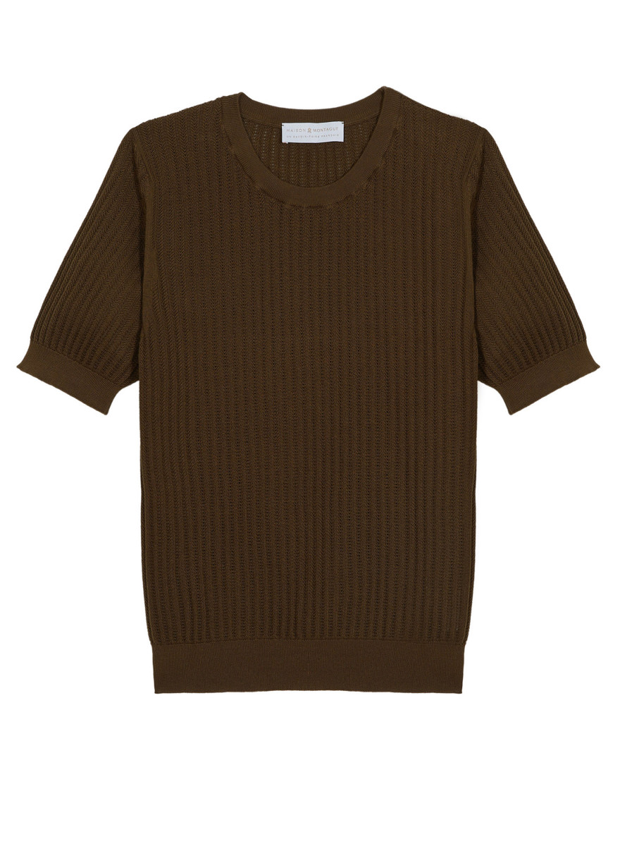 T-shirt round neck in organic cotton - Sidonie