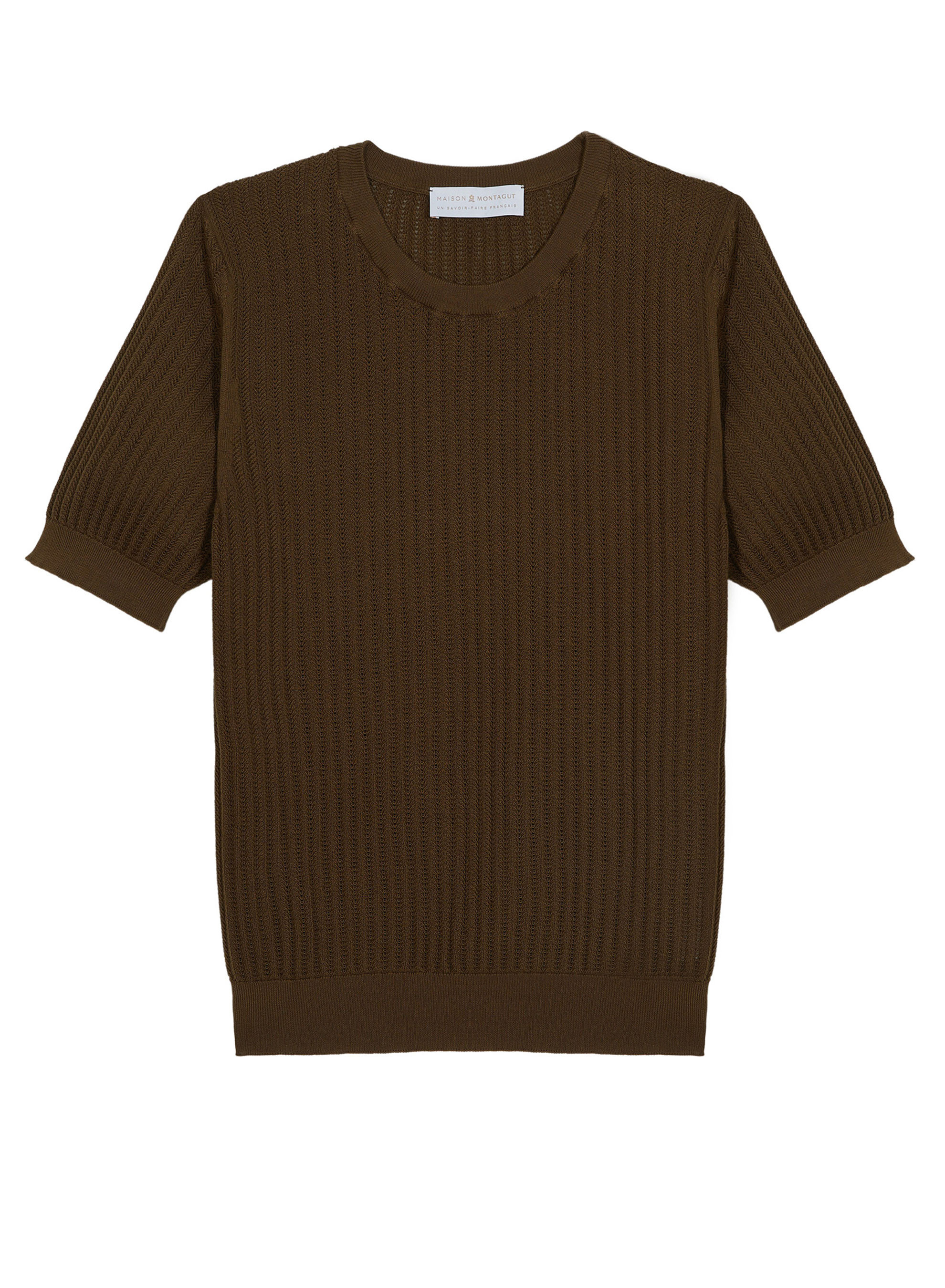 T-shirt round neck in organic cotton - Sidonie