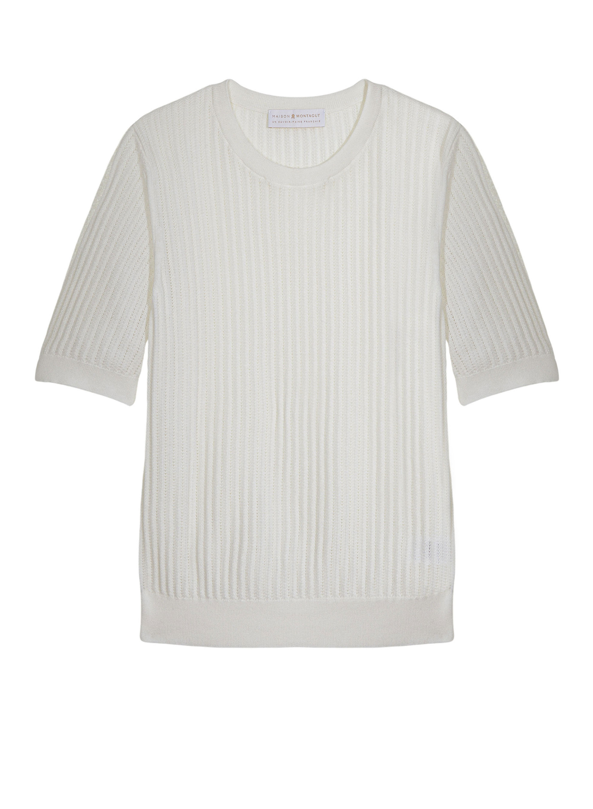 T-shirt round neck in organic cotton - Sidonie