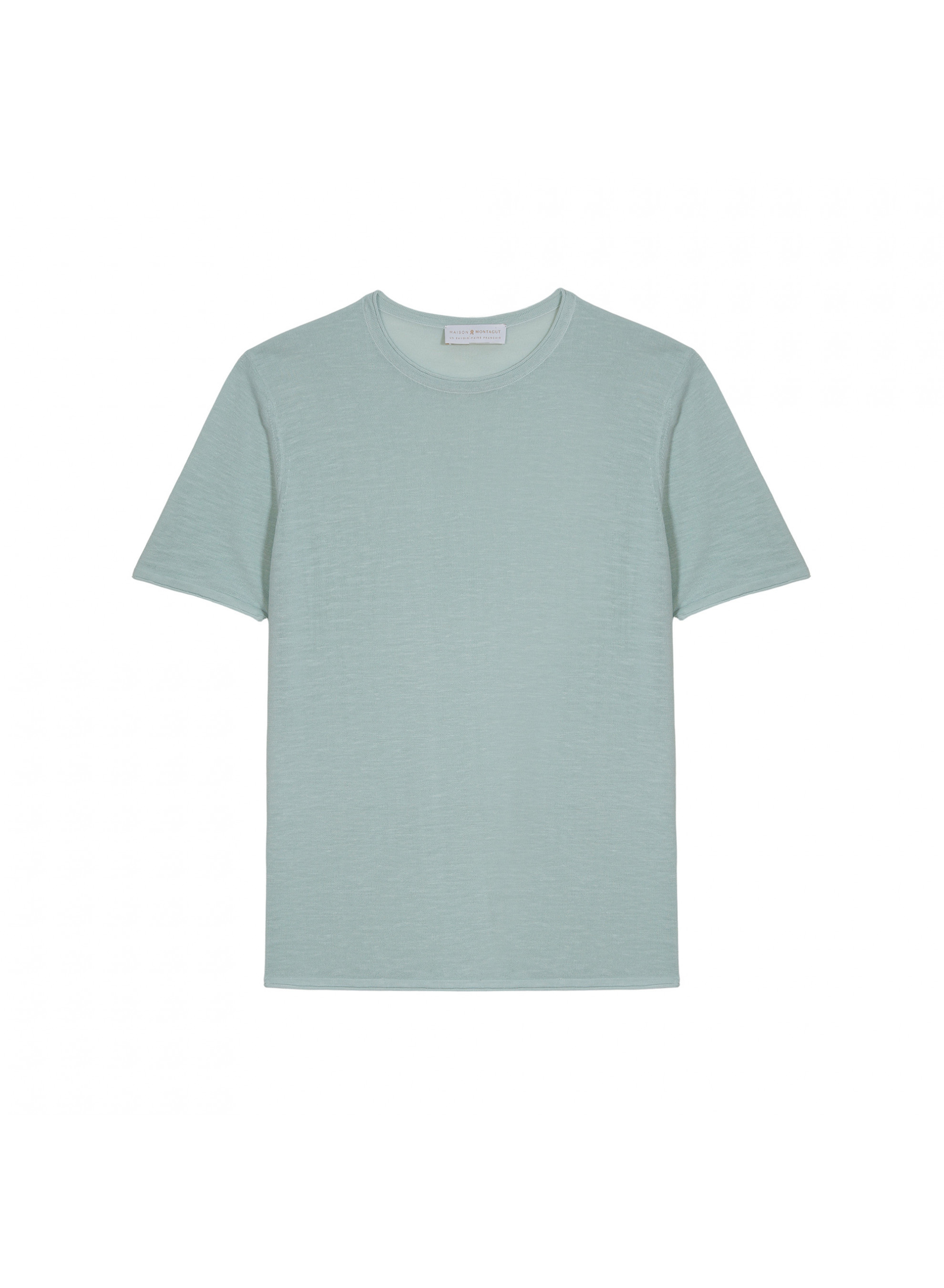 Slub linen round neck T-shirt - Renaud