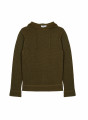 Hoodie ras du cou en lin - Russell 7650 kaki - 83 Kaki