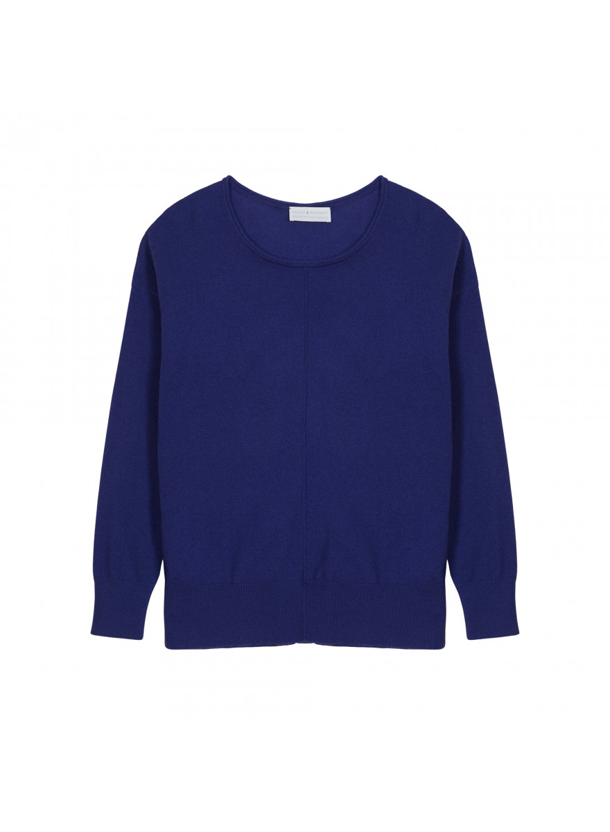 Pull col rond en cachemire light - Soraya
