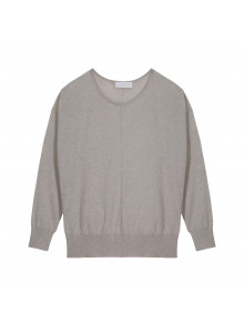 Light cashmere round neck sweater - Soraya