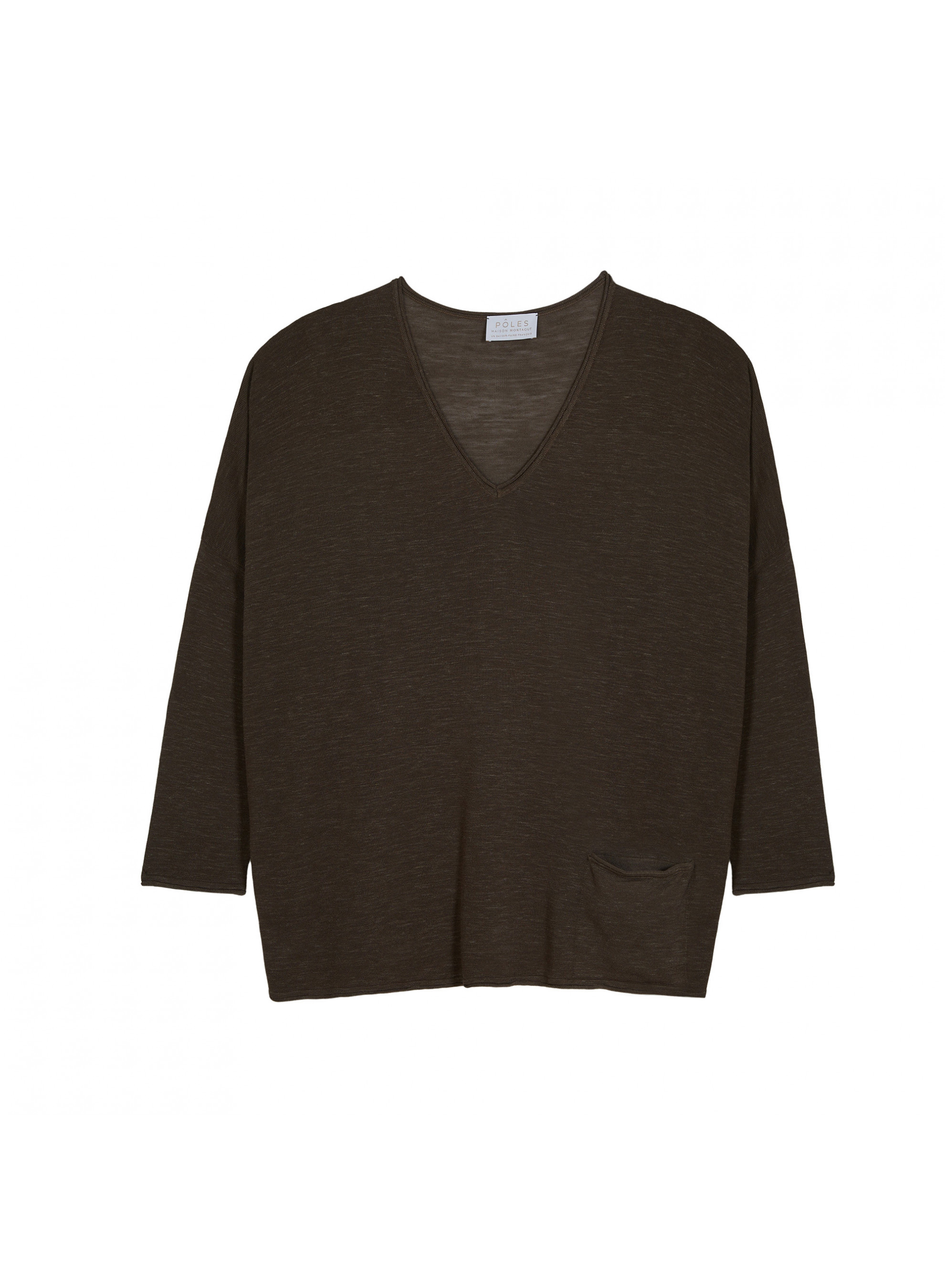 Loose-fit slub linen T-shirt - Balou