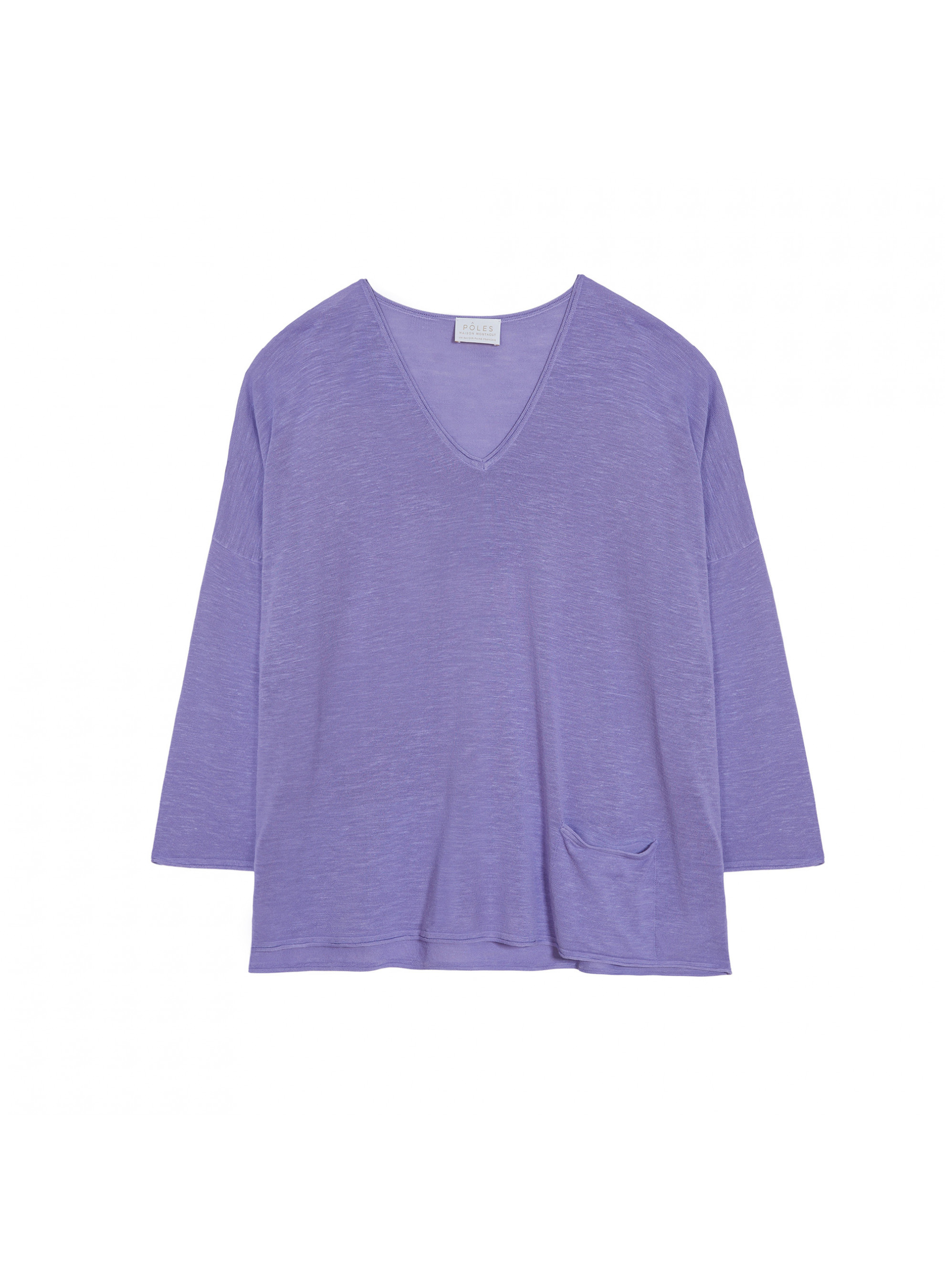 Loose-fit slub linen T-shirt - Balou