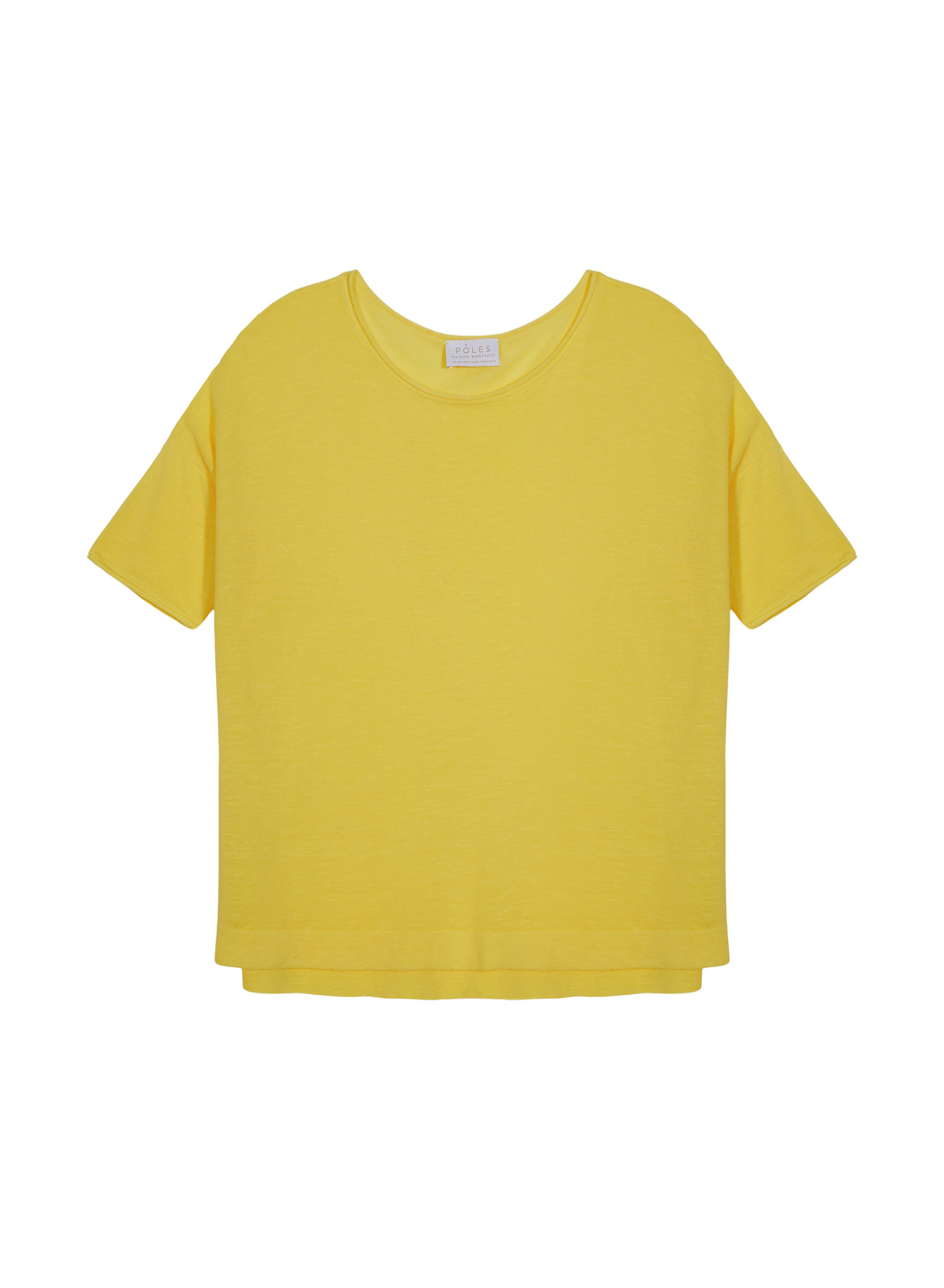 Lightweight slub linen jumper-TASLIM