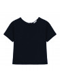 Linen Button Back T-Shirt - Tilla