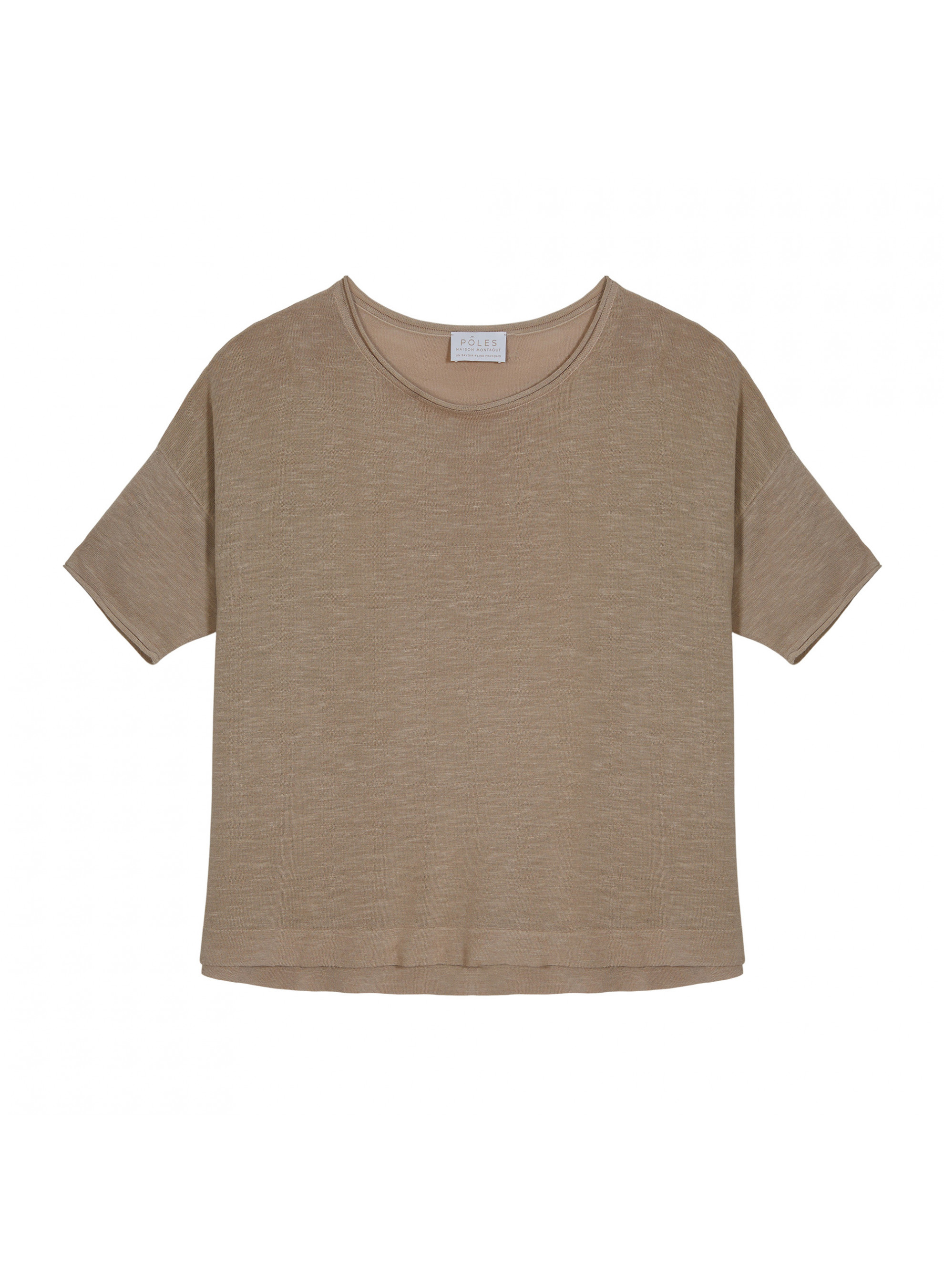 Lightweight slub linen jumper-TASLIM