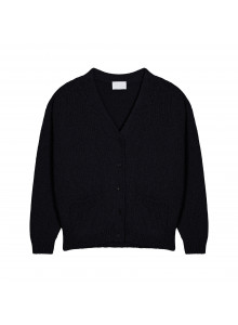 Cotton and linen V-neck cardigan - Thais