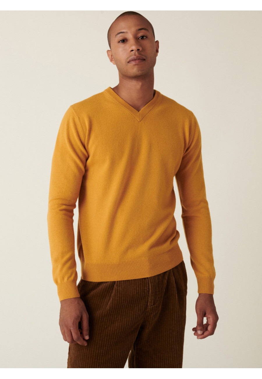 Cashmere V-neck sweater - Evann