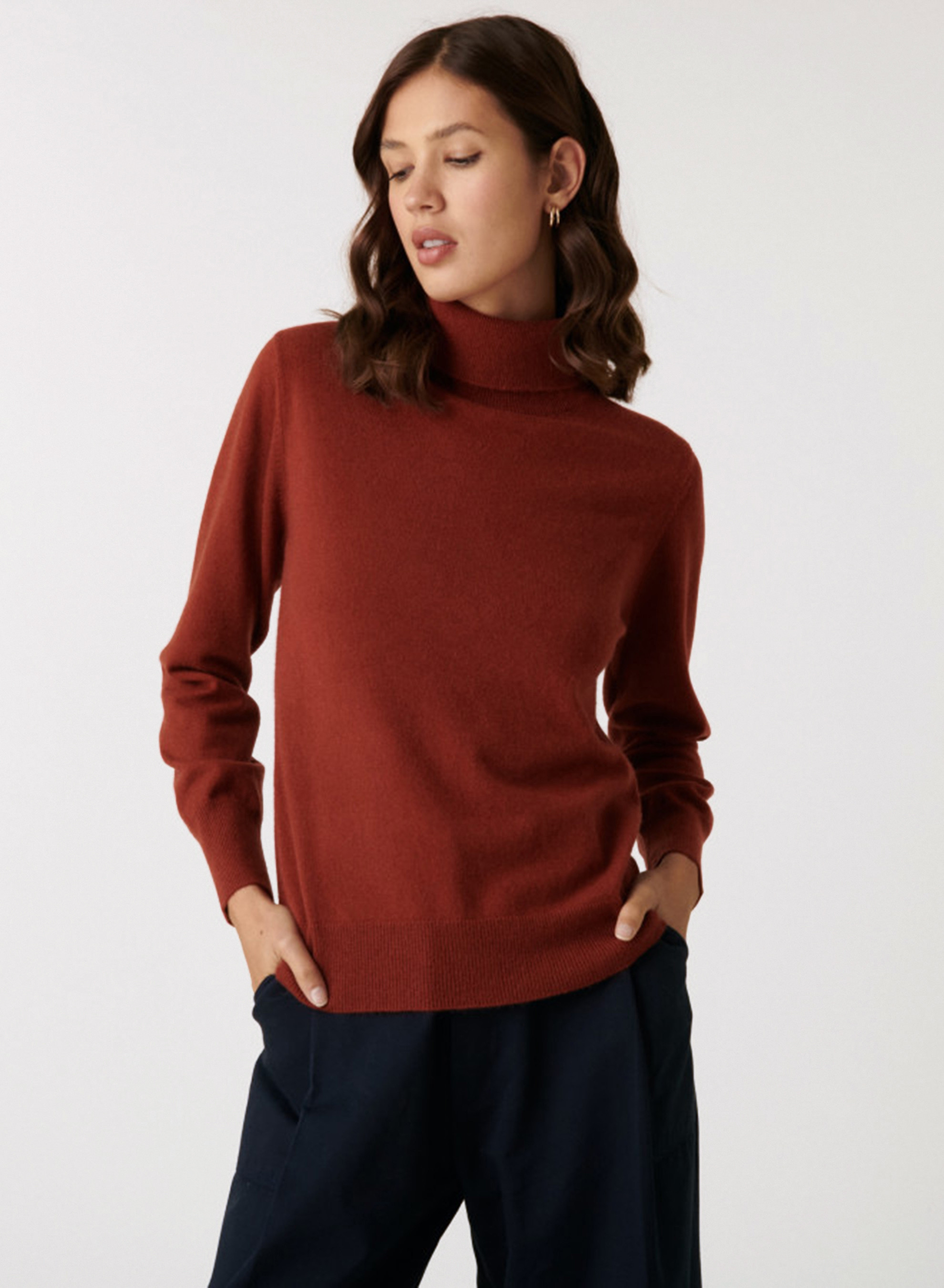 Cashmere turtleneck sweater - Abesse