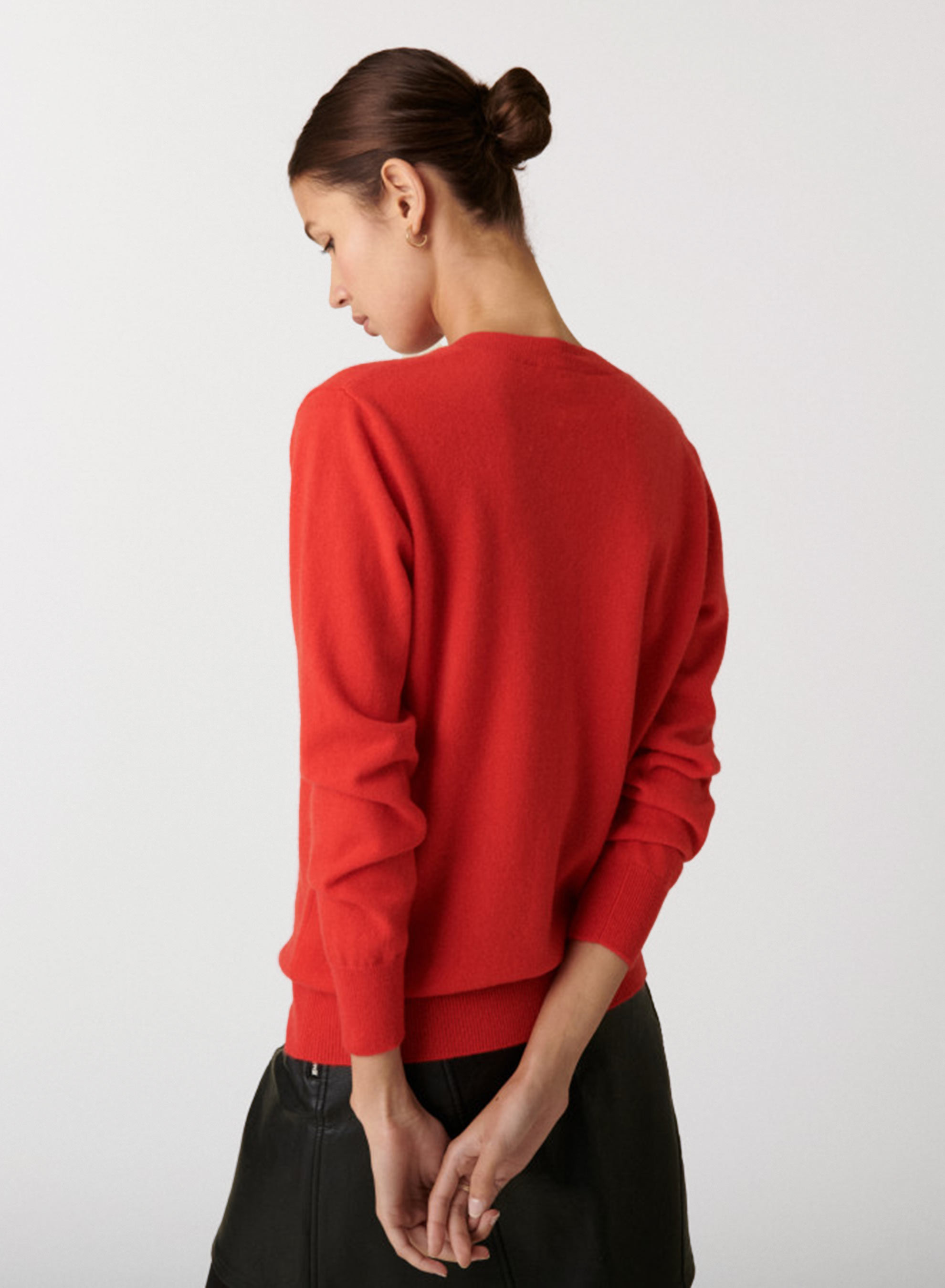 V-neck cashmere sweater - Abel