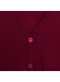 Gilet en laine mérinos Falco 6343 imperial - 52 Rouge
