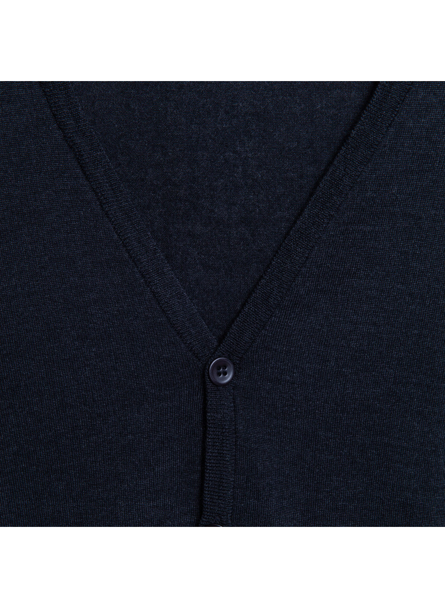 Gilet en laine mérinos - Falco