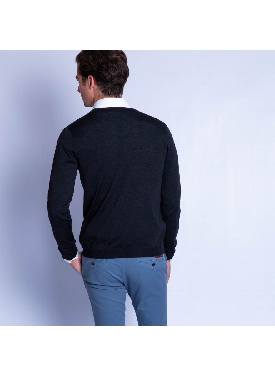 Gilet en laine mérinos - Falco