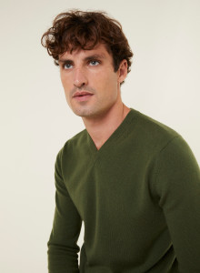 Cashmere V-neck sweater - Evann
